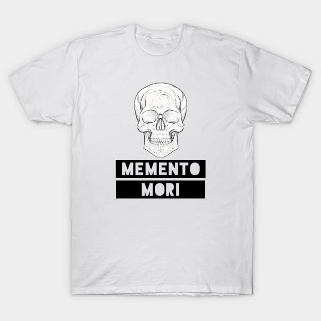 Memento Mori Skull Symbolic Trope T-Shirt by ReflectionEternal